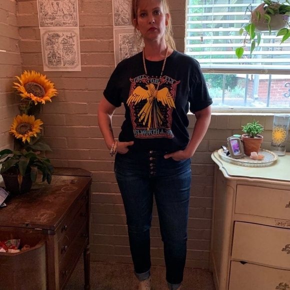 Bella Canvas Tee "FALL OR FLY IT'S WORTH A TRY" - Picture 4 of 5